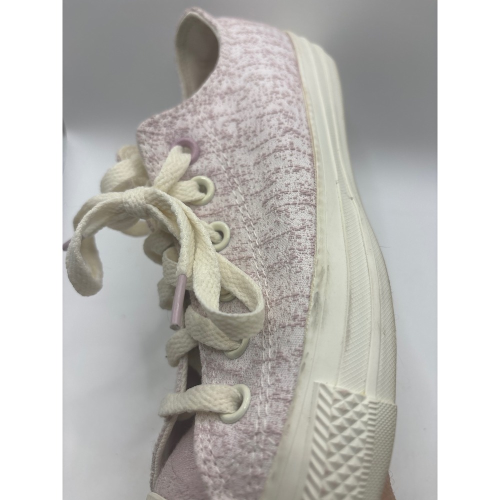Converse Chuck Taylor All Star Pink Boucle Low Top Sneakers 571356F Womens 8 - Picture 6 of 6